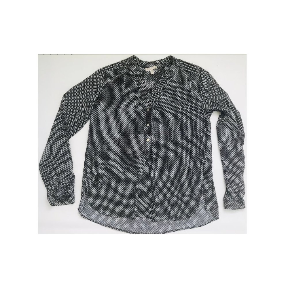 Lila Rose black blouse size S/P